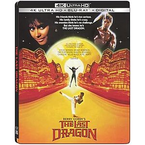 Berry Gordy’s The Last Dragon 4K Ultra HD SteelBook (4K Ultra HD + Blu-ray + Digital)  $16.37 Amazon