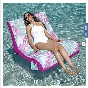 Pool Patio Chair $59.99 Pink or Blue Free Shipping Costco.com