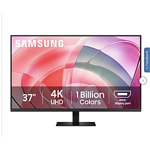 Samsung 37" Class ViewFinity S70D 4K UHD Monitor $379.99 Costco.com