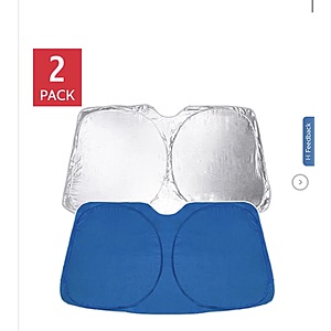 Type S Interior Auto Sunshade $19.99 Various Sizes free shipping Costco.com