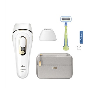 Braun IPL At Home Laser Hair Removal, Permanent Hair Reduction, Venus Razor $239.99 + $9.99 shipping Costco.com
