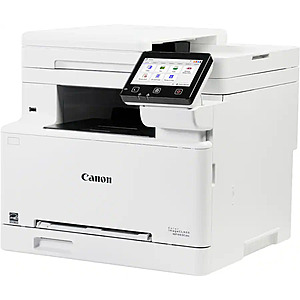 Canon - imageCLASS MF663Cdw Wireless Duplex Color Laser All-In-One Printer with 50-Sheet ADF - White $299.99 Bestbuy.com