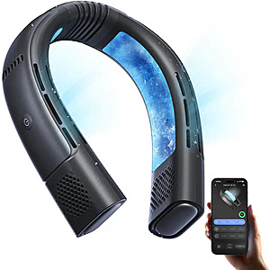 TORRAS - 2026 COOLiFY 2S Pro Instant Cooling and Heat Therapy Ultra-Light Personal Cooling Bladeless Portable Neck Fan - Black $139.99 Bestbuy.com
