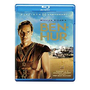 Ben-Hur (50th Anniversary Edition) [Blu-ray] $8.49 plus extra 15% Off with code FIRSTGRUV15 for new Gruv Customers