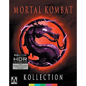 Mortal Kombat [Limited Edition] [4K Ultra HD] $32.49 Amazon.com
