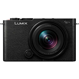 Panasonic - LUMIX S9 Full Frame Mirrorless Camera with 18-40mm F4.5-6.3 Lens - Jet Black $1329.99 Bestbuy.com