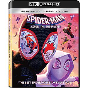 Spider-Man: Across the Spider-Verse - 4K + Blu-ray + Digital Amazon.com