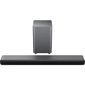 TCL - S55H 2.1 Channel S-Class Soundbar with Wireless Subwoofer, Dolby Atmos - Black $109.99 Bestbuy.com