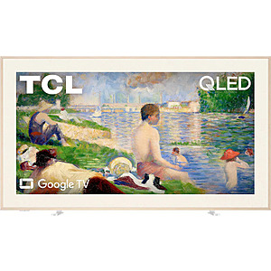 TCL - 55" Class 4K QLED A3G Designer Series Smart TV with Google TV, Art Library, AI Art and Flush Wall Mount (2026) $549.99 Bestbuy.com