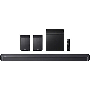 Samsung - Q-Series Soundbar HW-Q930H/ZA 9.1.4 ch Subwoofer with Rear Speaker (2026) - Titan Black $1099.99 Bestbuy.com