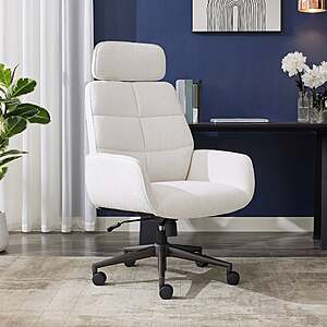 Elle Decor Arlo High Back Office Chair $149.99 free shipping Costco.com