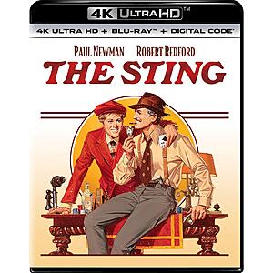 The Sting - 4K Ultra HD + Blu-ray + Digital [4K UHD] $12.99 Amazon.com