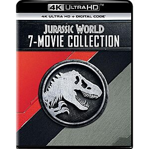 Jurassic 7-Movie Collection (4K Ultra HD + Digital) $70 or less + Free S&H
