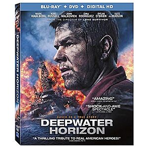 Deepwater Horizon [Blu-ray + DVD + Digital HD] $5 Amazon.com