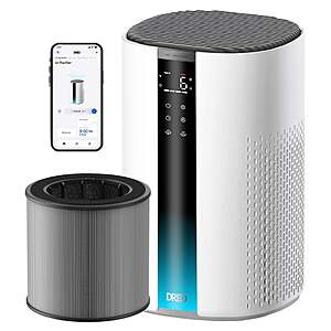 DREO Smart Large Room Air Purifier with Additional 3-Stage True HEPA Filter $79.99 Free shipping Costco.com