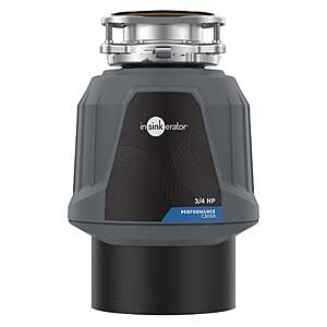 InSinkErator C3000 Performance 0.75HP Garbage Disposer $129,99 free shipping Costco.com $129.99