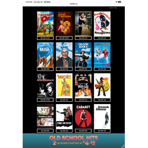 Fanflix Old School Hits Sale 2 or more starting at $4.99 each