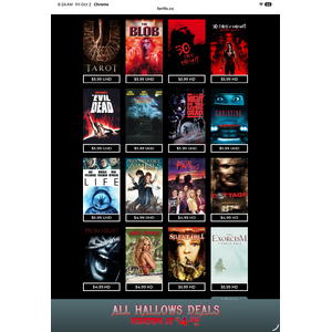 Fanflix All Hallows Deal starting @ $4.99 each
