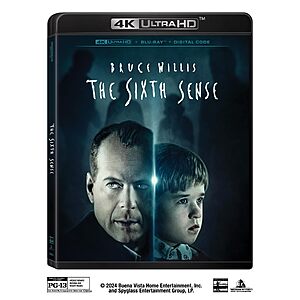 The Sixth Sense - 4K + Digital $24.85 Amazon.com