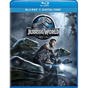 Jurassic World - Blu-ray + Digital $5.99 Amazon.com