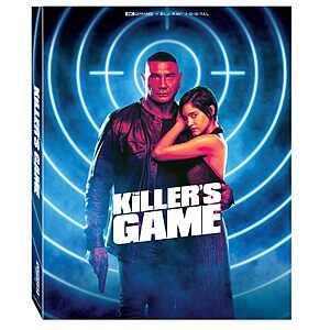 The Killer's Game: Amazon Exclusive SteelBook (4K UHD + Blu-ray + Digital) $9.49 Amazon.com