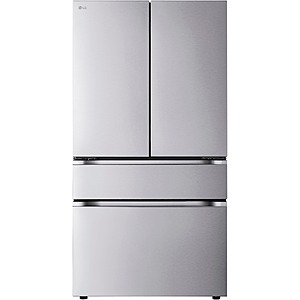 LG - 36-in Standard-Depth MAX 29.6 Cu. Ft. 4-Door French Door Smart Refrigerator with Full-Convert Drawer - Stainless Steel $1899.99 Bestbuy.com