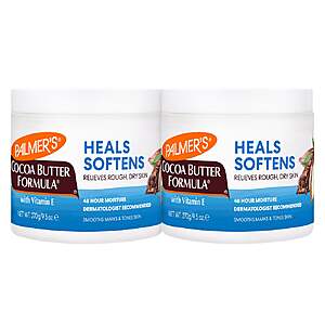 Costco Members: 2-Pk 9.5-Oz Palmer’s Cocoa Butter Formula $12 + Free S&amp;H