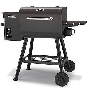 PARGRILL 467 sq.in Wood Pellet Grill & Smoker, BBQ Grill with Auto Temperature Control, for Outdoor Cooking, Patio and Backyard, Bronze Black $195.99 Walmart.com