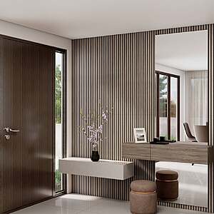 Artika Sonofold 8ft Decorative Slatted Sound-Absorbing Panel $79.99 free Shipping or $59.99 in Warehouse Costco.com