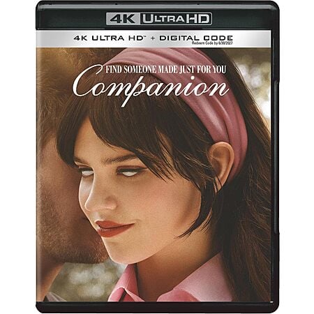 Companion (4K Ultra + Digital) $15 Amazon