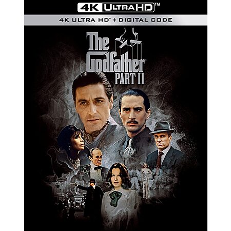 The Godfather Part II 4K UHD  + Digital $13.99 Amazon