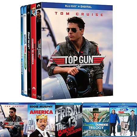 Amazon Exclusive Bundle: Totally Awesome 80s [ 14 Blu Ray Movies ] $45.49 Amazon.com