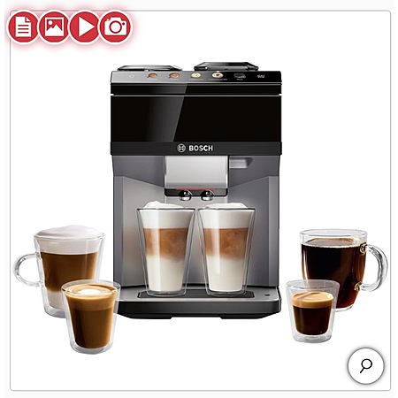 Bosch 500 Series Fully Automatic Espresso and Coffee Machine, Dark Silver $799.99 Shipping Included Costco.com