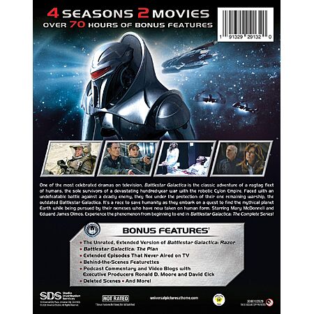 Battlestar Galactica (2004): The Complete Series [Blu-ray]