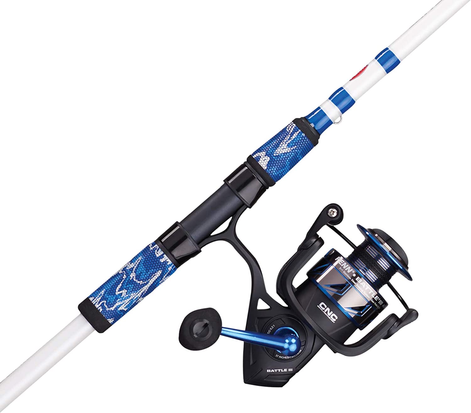 Penn Battle III Spinning Reel ( 5000 ) and Fishing Rod (8', 2 pieces) Combo - $129.95