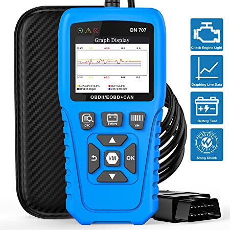 DN707 Full Functions of OBD2 Scanner Fault Code Reader $26.87 + free shipping at Amazon