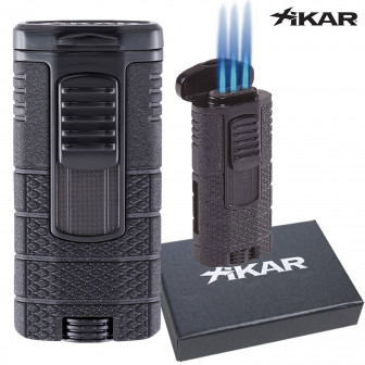 Xikar Tactical Triple Torch Lighter - BLACK, $29.99 + Free Shipping on Cigarpage.com