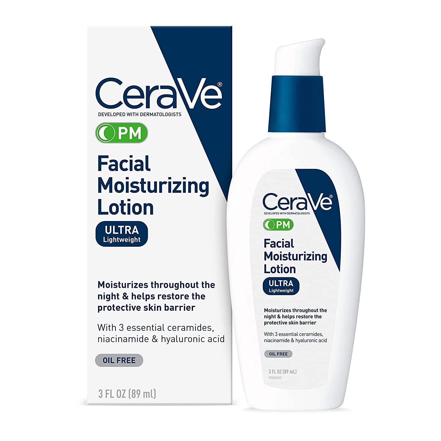 CeraVe PM Facial Moisturizing Lotion 3oz $8.30 AC YMMV
