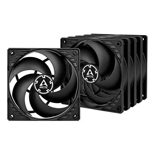 ARCTIC P12 PWM PST (5 Pack) - 120 mm Case Fan, PWM Sharing Technology (PST), Pressure-optimised - $28.26