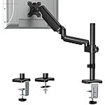 ErgoFocus Single Monitor Arm, Up to 19.8lbs, Height Adjustable, Gas Spring, VESA Mount 75/100mm, $22 AC $21.6