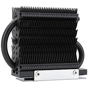 Thermalright HR-09 M.2 2280 PRO Black SSD Heatsink, Double-Sided Cooler, with Thermal Silicone Pad $6.93