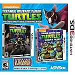 $5 3DS (2 games) Teenage Mutant Ninja Turtles Master Splinter's Training Pack at Five Below B&amp;M - YMMV