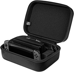 $20 AmazonBasics Nintendo Switch Travel Case - Neon Yellow, Red, or Black