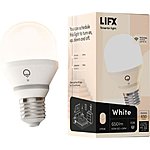 LIFX Wi-Fi Dimmable Smart LED E26 Light Bulb (650-Lumens, Warm White) $5 + Free S&amp;H on $35+