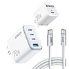 Anker 70W/30W Wall Charger Bundle - $29.99