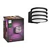 Philips - Hue White and Color Ambiance Lucca Wall Light - Black $69.99 at Best Buy