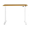 Insignia&trade; - Adjustable Standing Desk with Electronic Control - 47.2&amp;quot; - Oak $150.99 YMMV at Best Buy