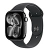 YMMV: Apple Watch Series 11 (GPS) 46mm Space Gray Aluminum Case with Black Sport Band - M/L - Space Gray - (2025) - Open Box $342.99