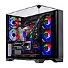 Skytech Gaming - O11V Gaming Desktop PC - AMD Ryzen 7 7700 - 32GB Memory - AMD Radeon RX 9070XT - 1TB NVMe SSD - Black - Open Box $1362.99
