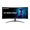 acer Predator X34 | 34&amp;quot; UWQHD 3440 x 2440 OLED 800R Curved Gaming Monitor | AMD FreeSync Premium Pro | 240Hz $559.99